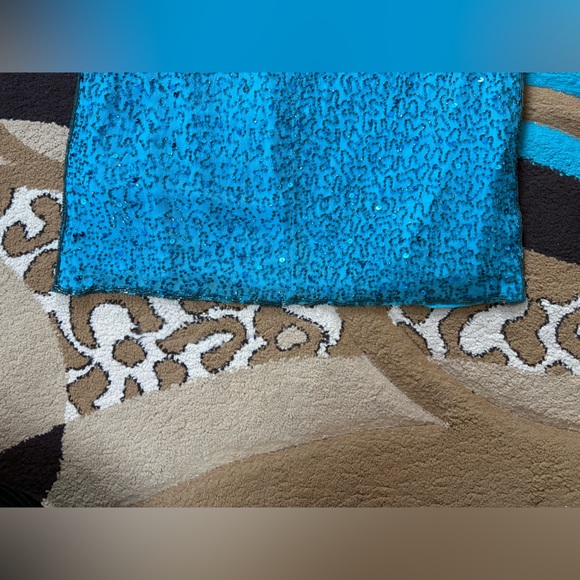 Scala Turquoise Beaded Dress - Picture 11 of 16